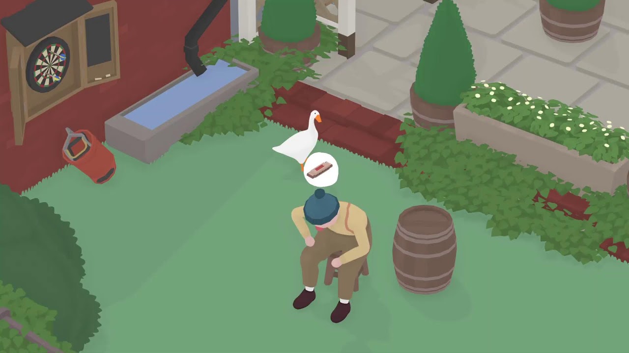 へんなダチョウのゲームやってます🪿