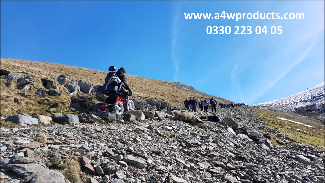 Climbing Snowdon - Observer 4x4 All Terrain Wheelchairs