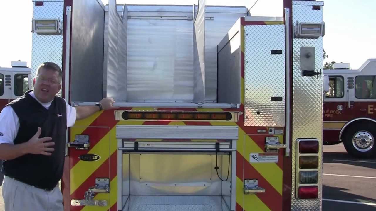Little Rock Fire Department's 3 E-ONE Custom Pumpers by Sunbelt Fire