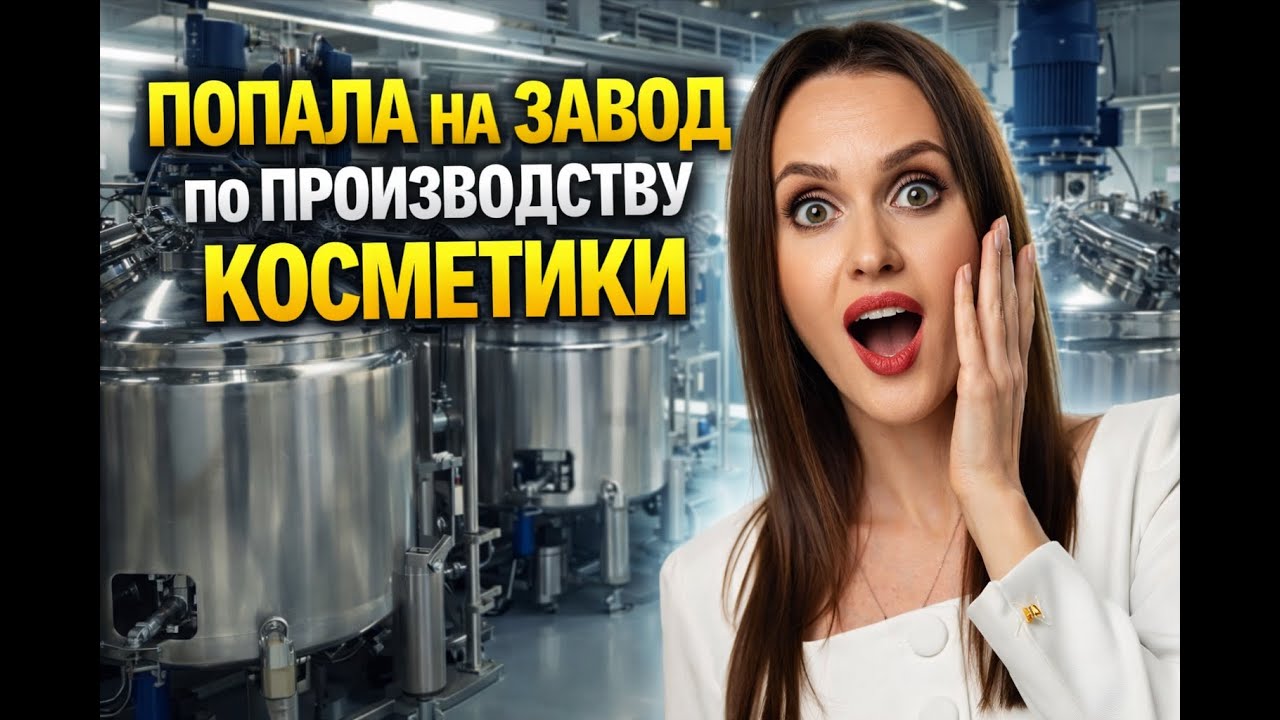 Как делают косметику | Экскурсия на завод GECKO
