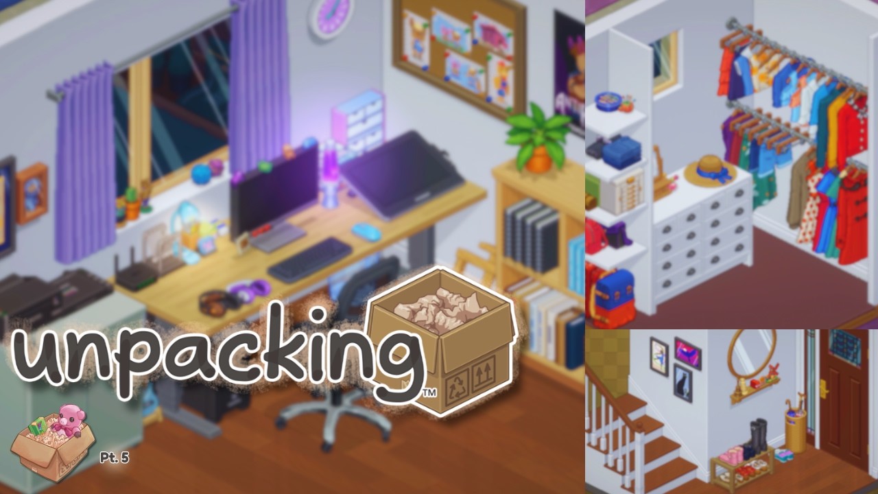 Unpacking 📦 - Memories In Every Box | No Commentary \ Cozy Gameplay