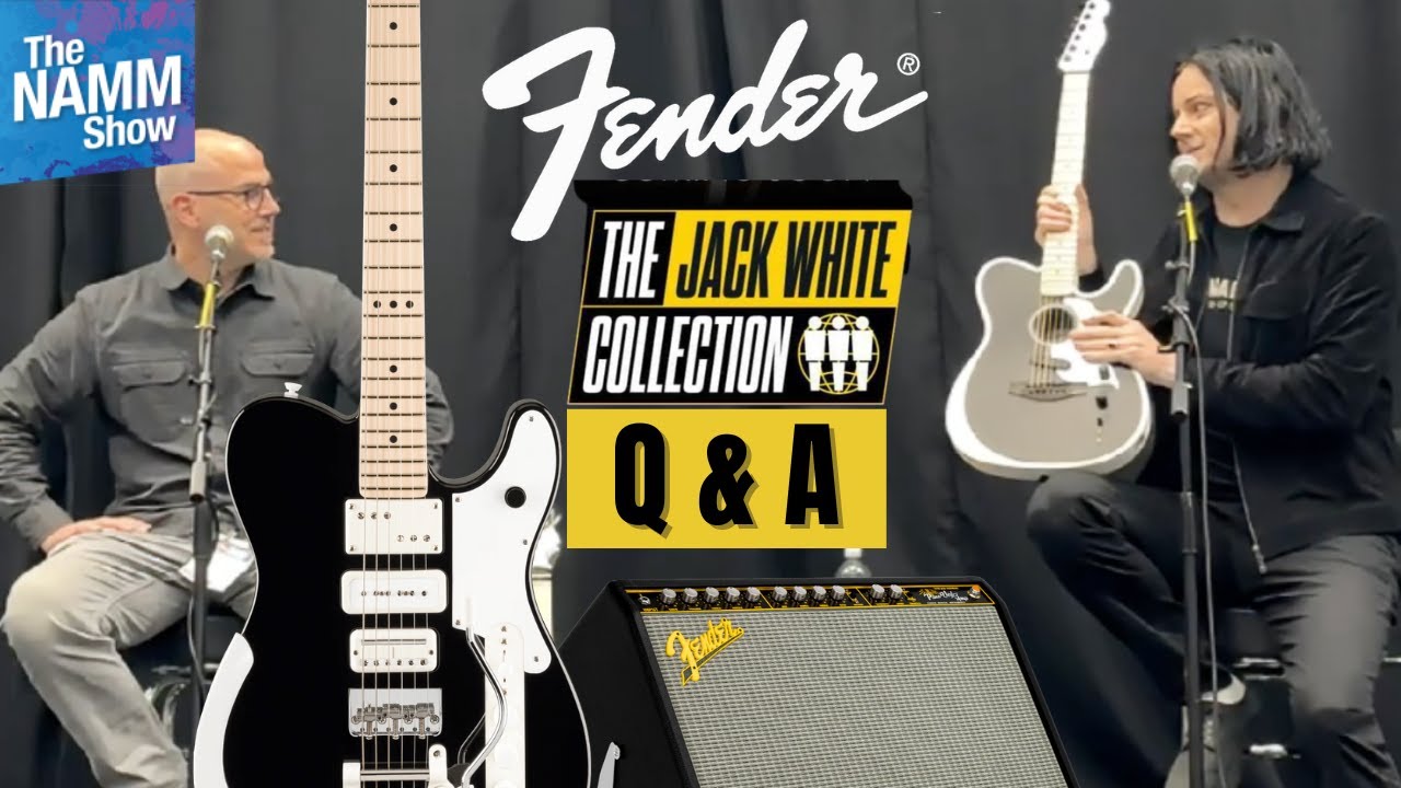JACK WHITE Fender Collection Q&A at the NAMM Show 2025