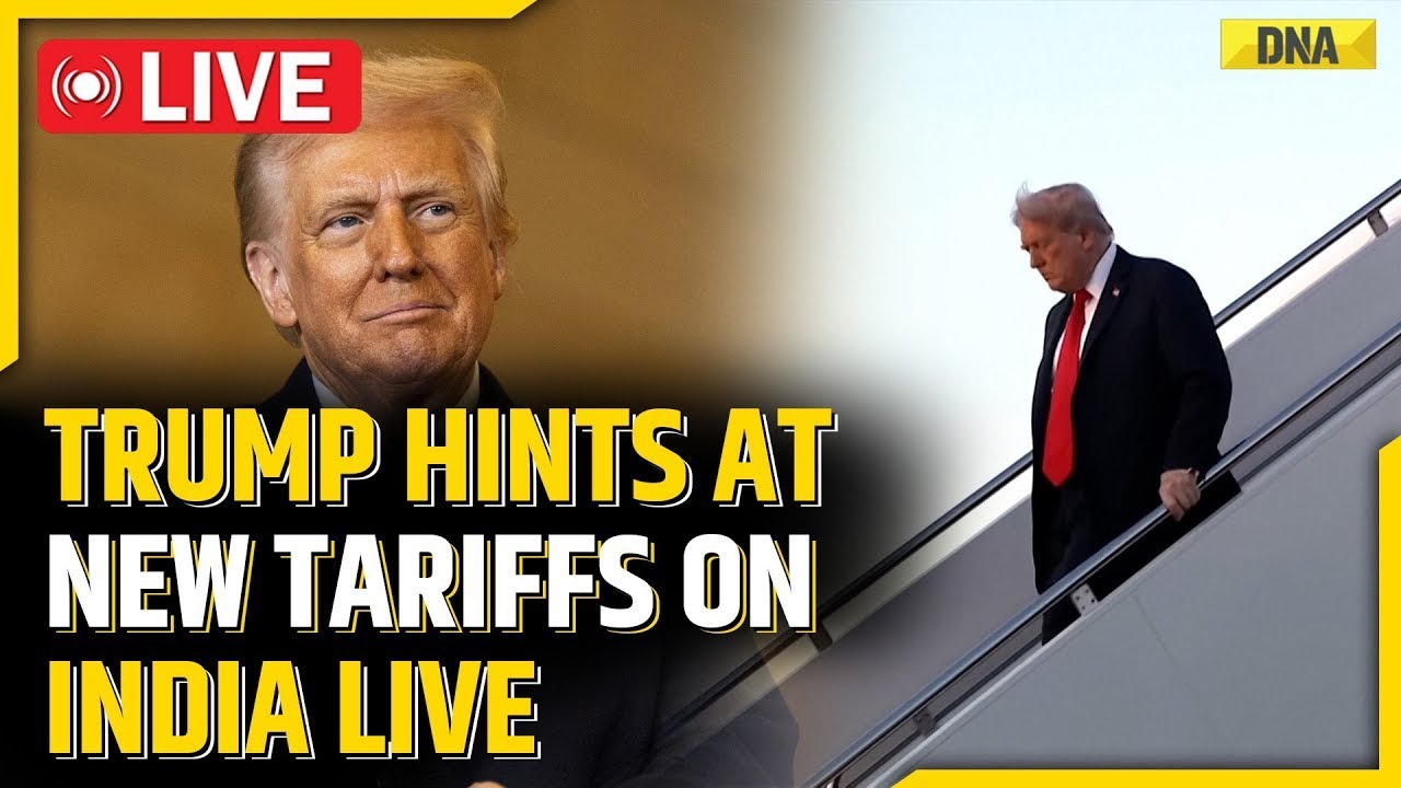 Trump News LIVE: Trump Signals Possible Trade Action Against India? | Russia Sanctions | World News