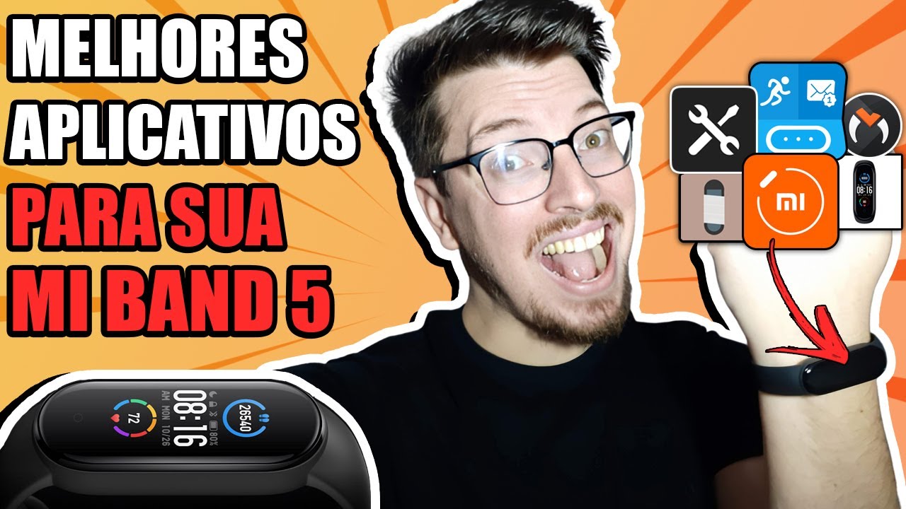 MI BAND 5 - MELHORES APLICATIVOS PARA SUA PULSEIRA