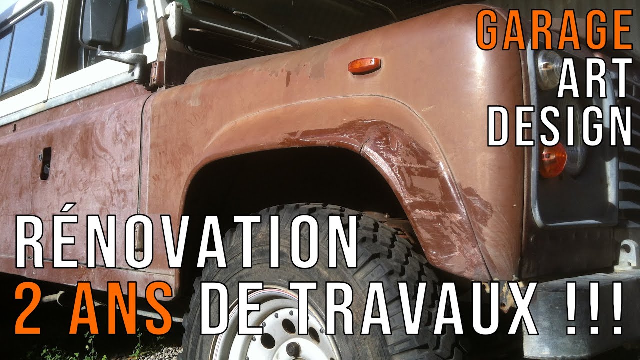 Restauration Land Rover 2.25 essence. 2 ans de travaux !
