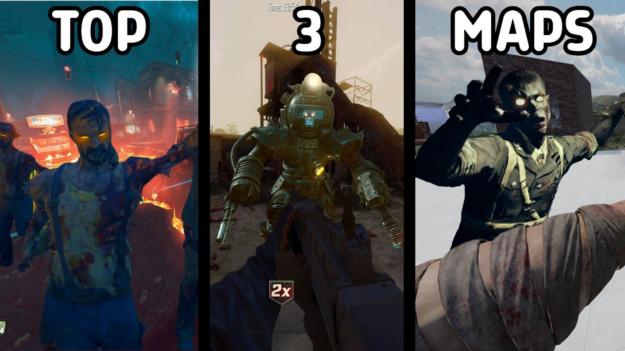 i played the top 3 best maps in black ops 3...