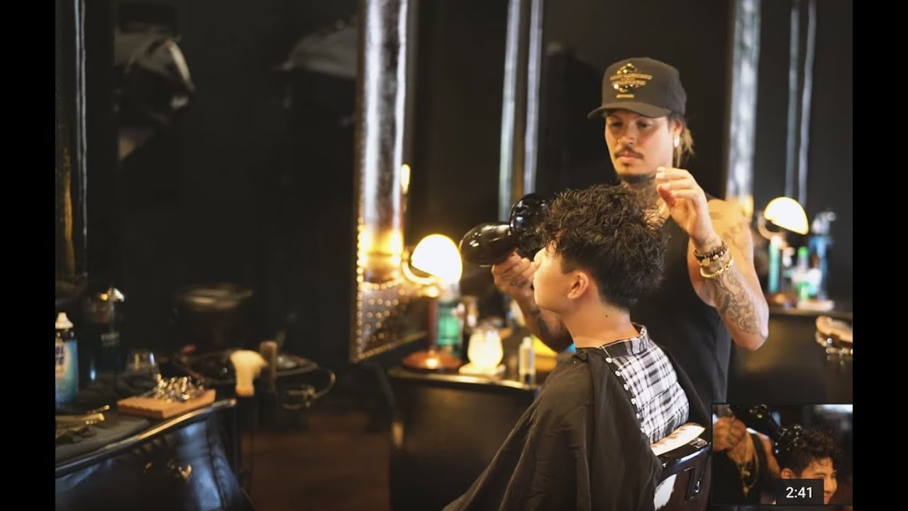 BTS K POP LOOK ~ MEN'S PERM