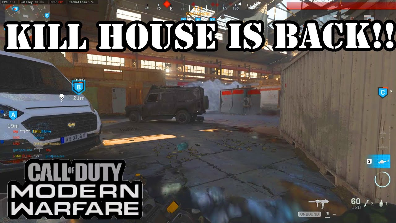 CALL OF DUTY - KILLHOUSE - MW NEW MAP!!!
