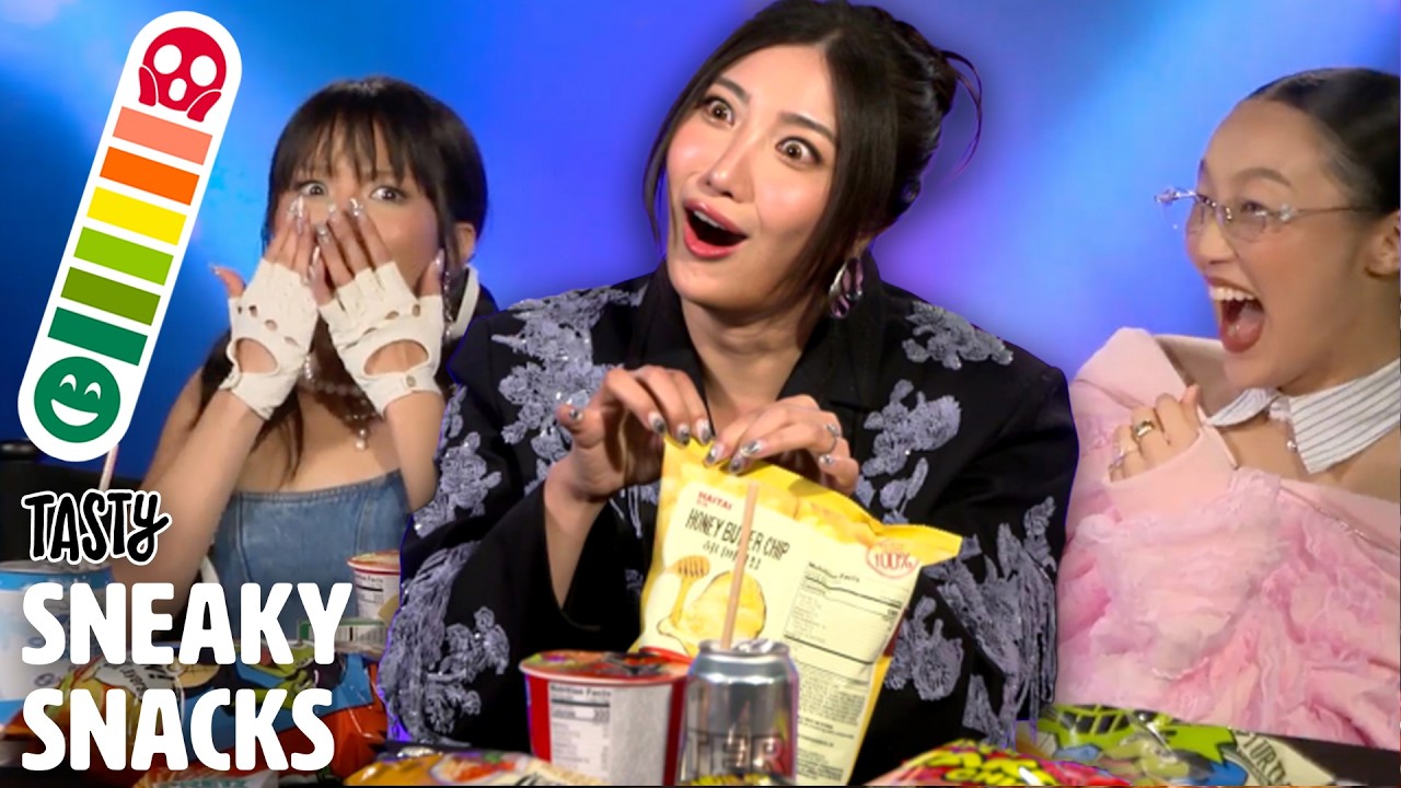 Can The Voices of HUNTRI/X from KPOP Demon Hunters Snack Silently?
