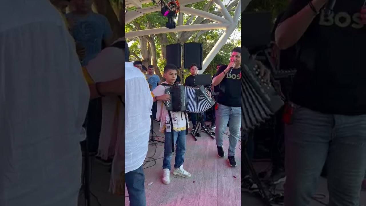 Ángel Patiño con poncho Zuleta en salamina