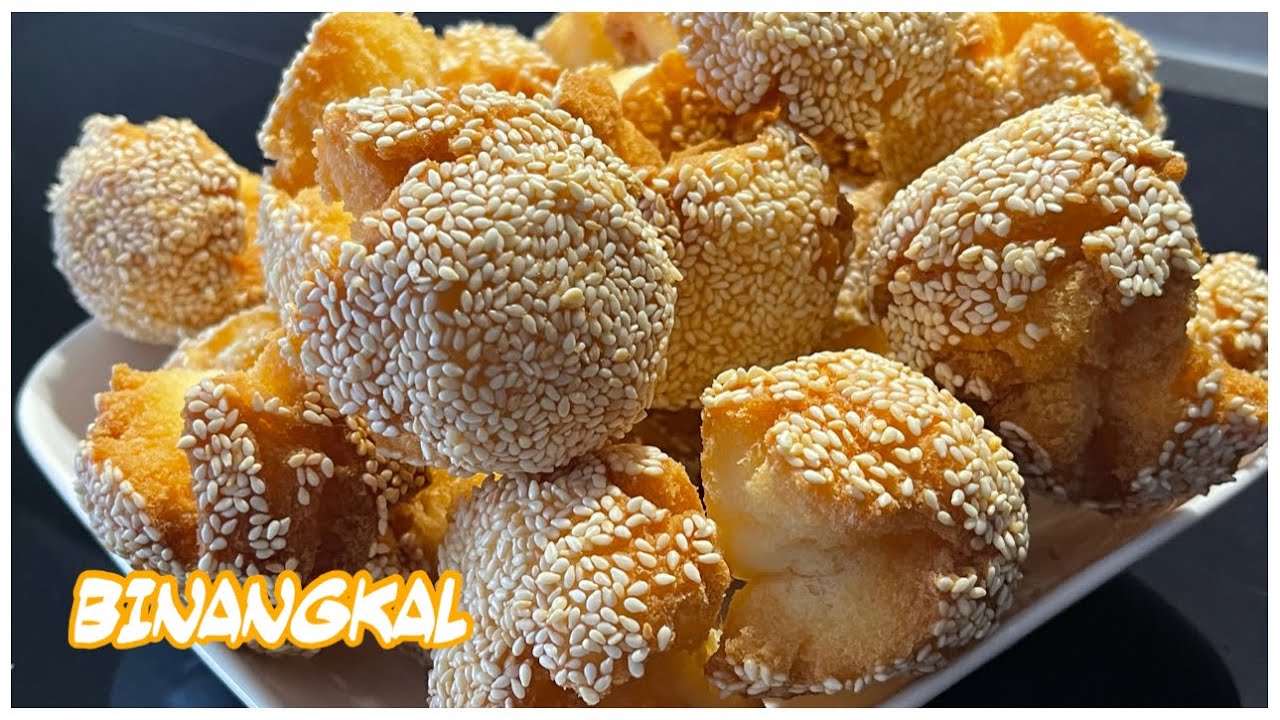 GANITO LANG PALA KADALI PARA DUMIKIT ANG SESAME SEEDS SA BINANGKAL? | BINANGKAL RECIPE