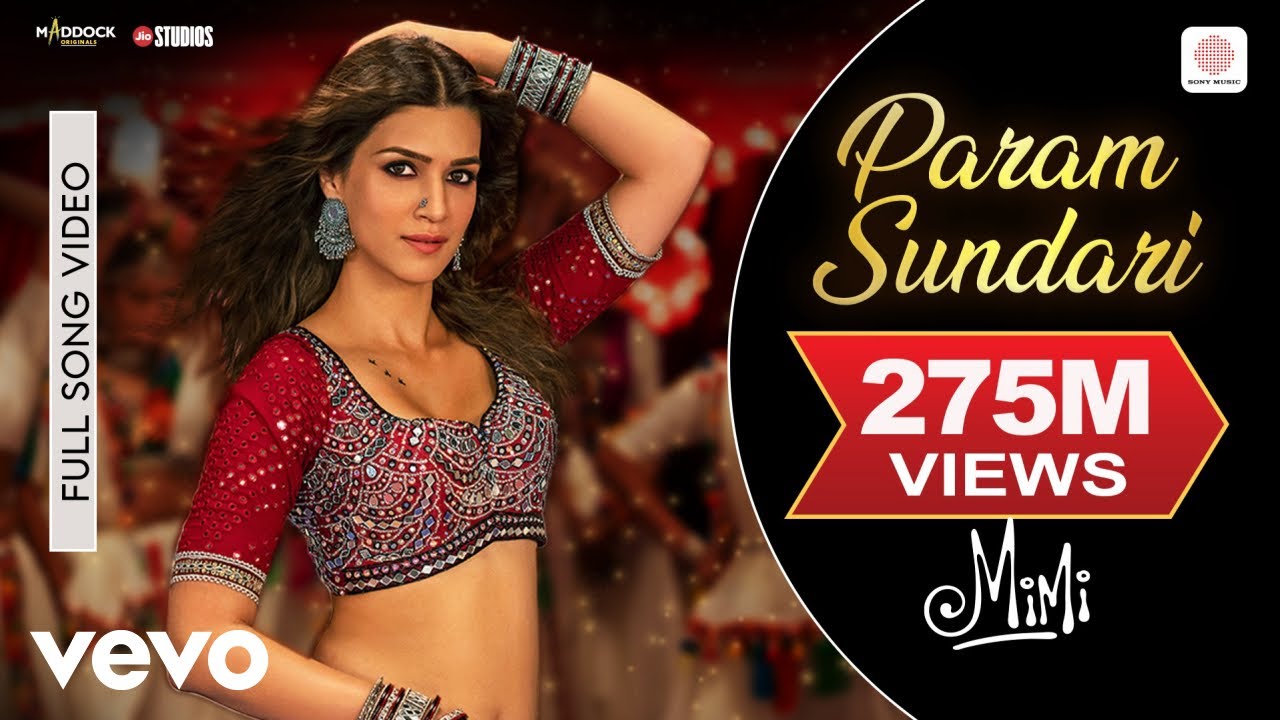Param Sundari - Full Song | Mimi | Kriti Sanon, Pankaj T | A.R. Rahman | Shreya | Amitabh
