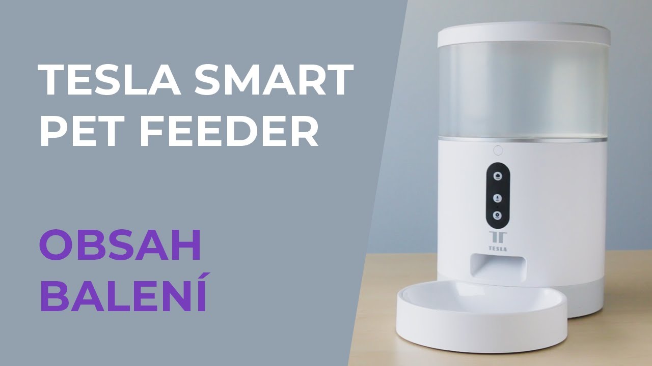 Tesla Smart Pet Feeder | Obsah balení