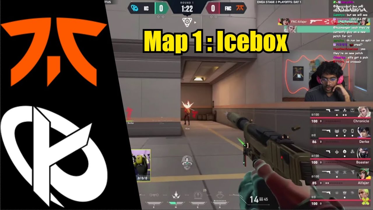 Curry reacts to FNATIC vs KC | Map 1 | Champions Tour 2024: EMEA Stage 2|