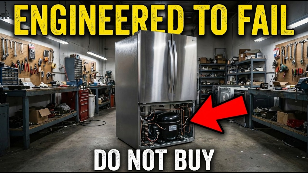Why Your Refrigerator Will Die in 5 Years |The Proof of Illegal Repair Scam