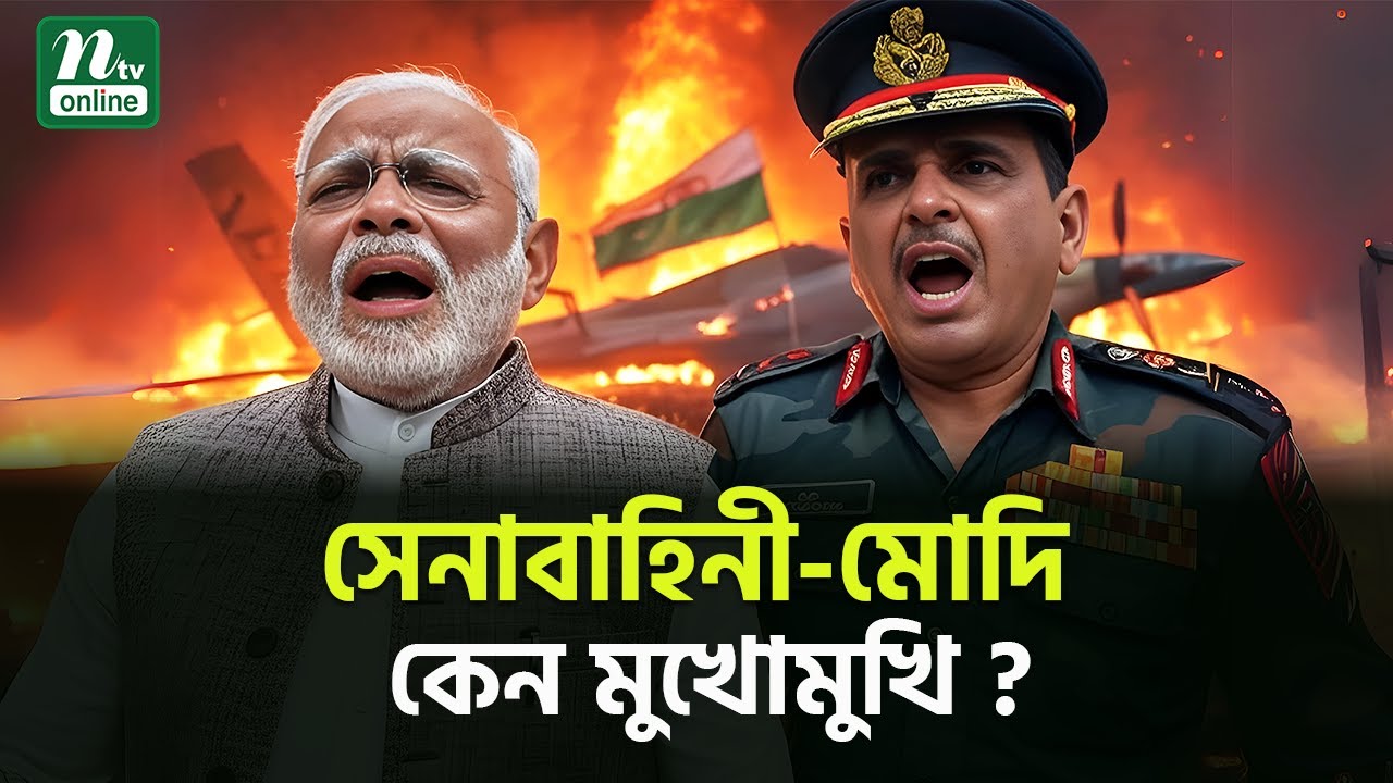 সময় কি ফুরিয়ে আসছে মোদির ? । Indian Army Modi Leaks | NTV News