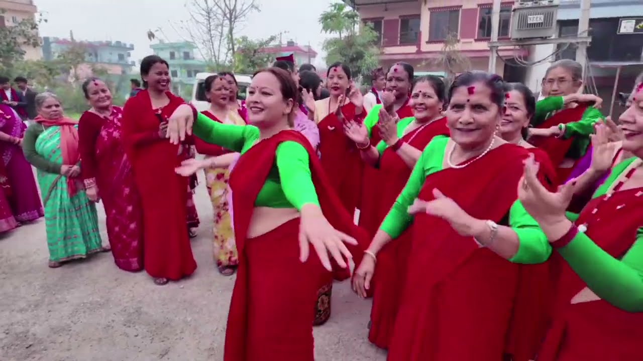 सुभ साइत मा निस्किदै जन्तिहरु / सारै रमाइलो बिबाह / नरायनधाट मा धुलो उडने भो jeet salami