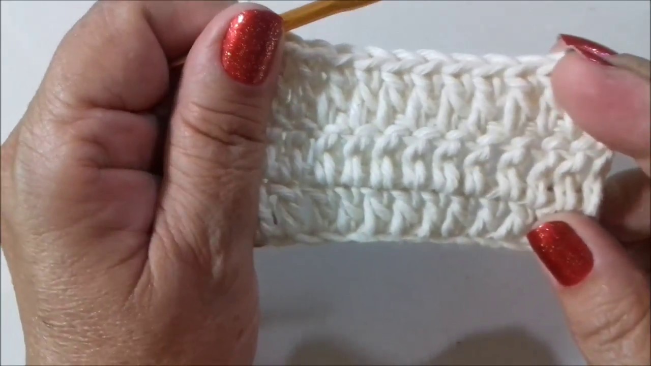 COMO FAZER PONTO ALTO CROCHÊ DE MODO CORRETO / crochê para iniciantes TUTORIAL MARLY THIBES