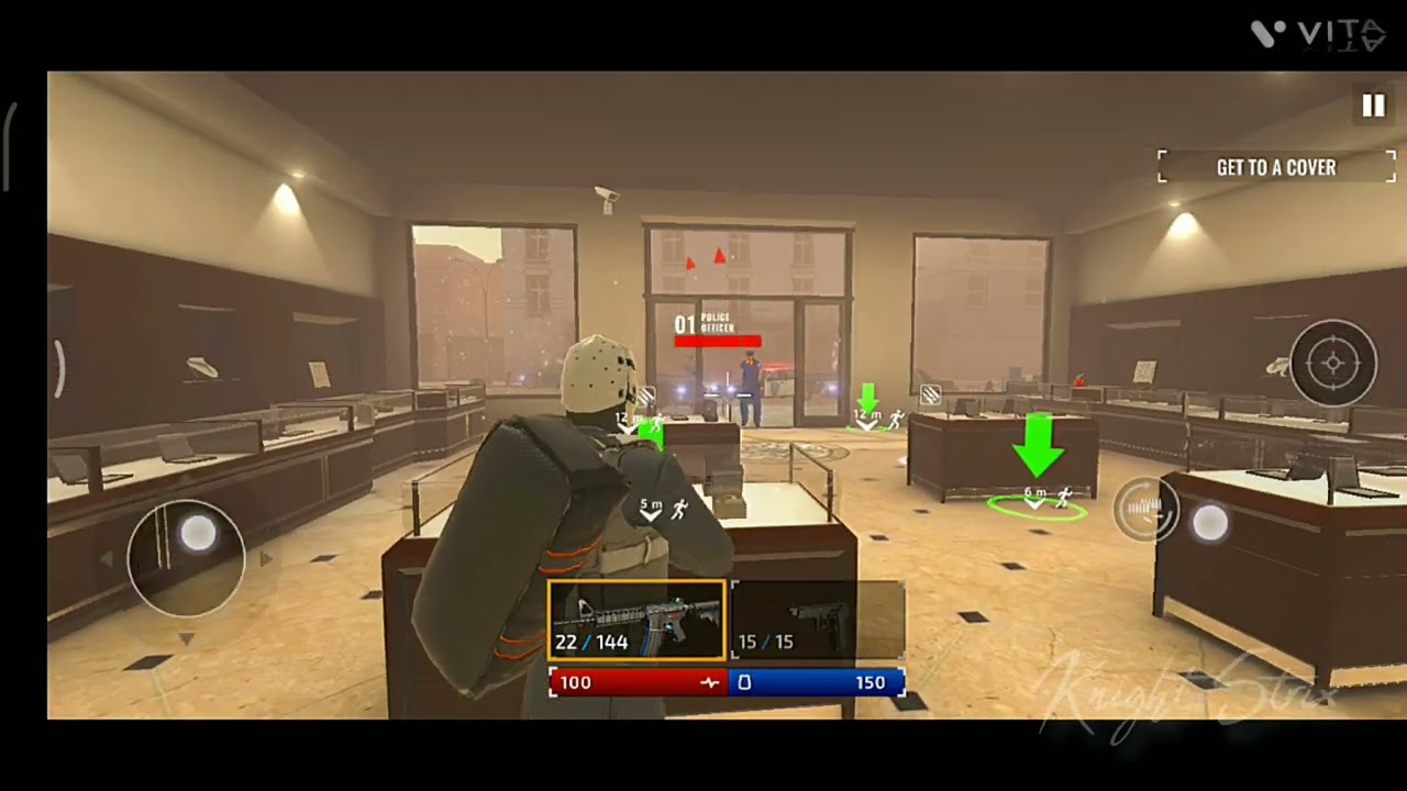 MY FIRST GAMEPLAY VIDEO #1 || ARMED HEIST 