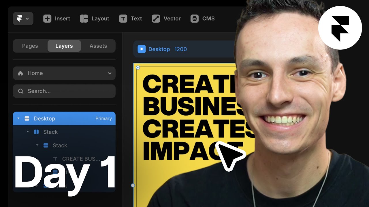 Изучите Framer за 3 дня — День 1