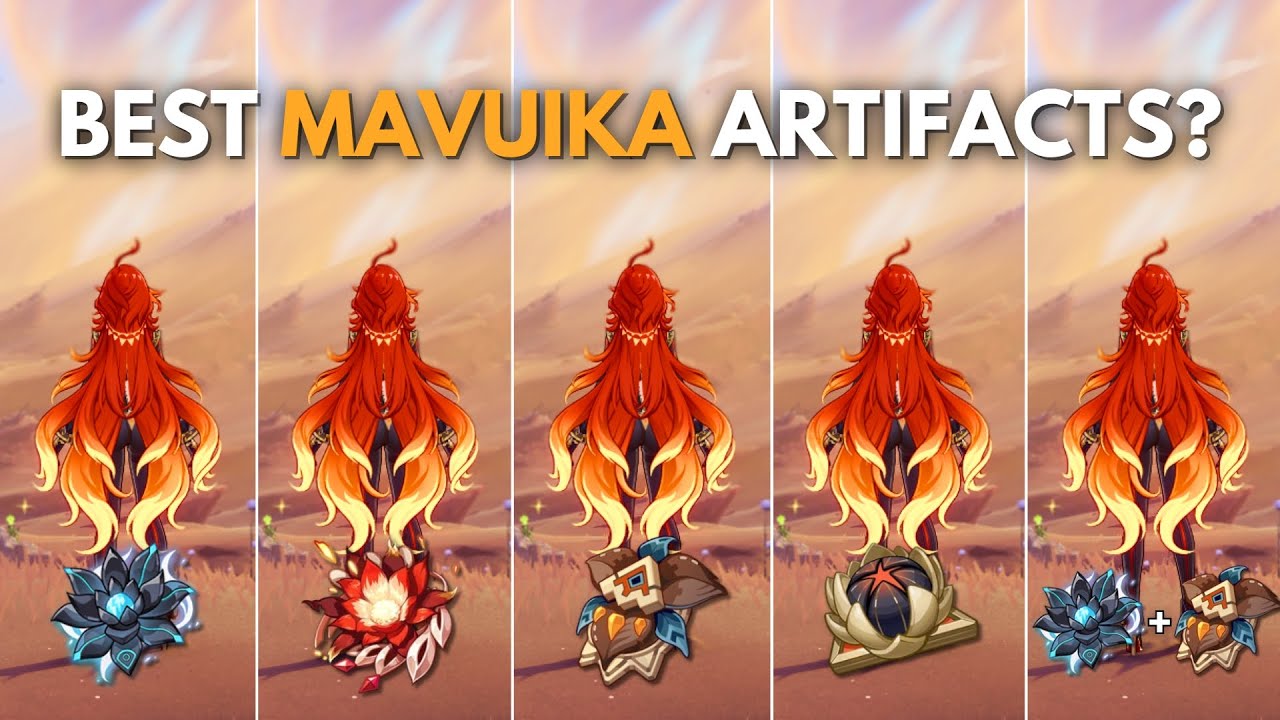 Mavuika Artifacts Comparison !! Best Build for C0 Mavuika?? [ Genshin Impact ]