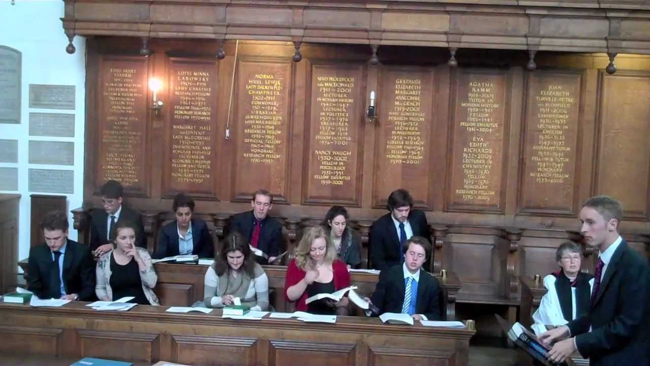Thomas Tallis: If ye love me | The Choir of Somerville College, Oxford