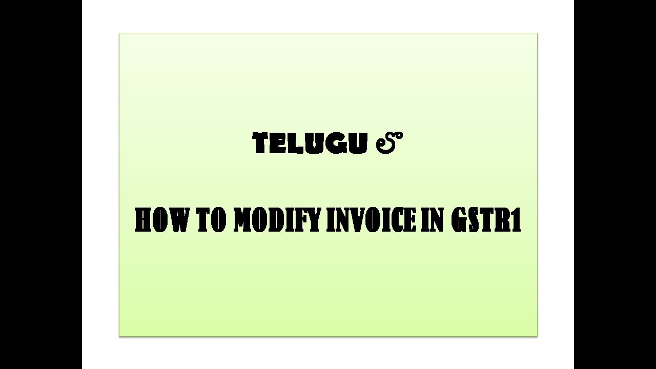GSTR 1 AMENDMENT LIVE | Correction of WRONG INVOICES in FILED GSTR-1