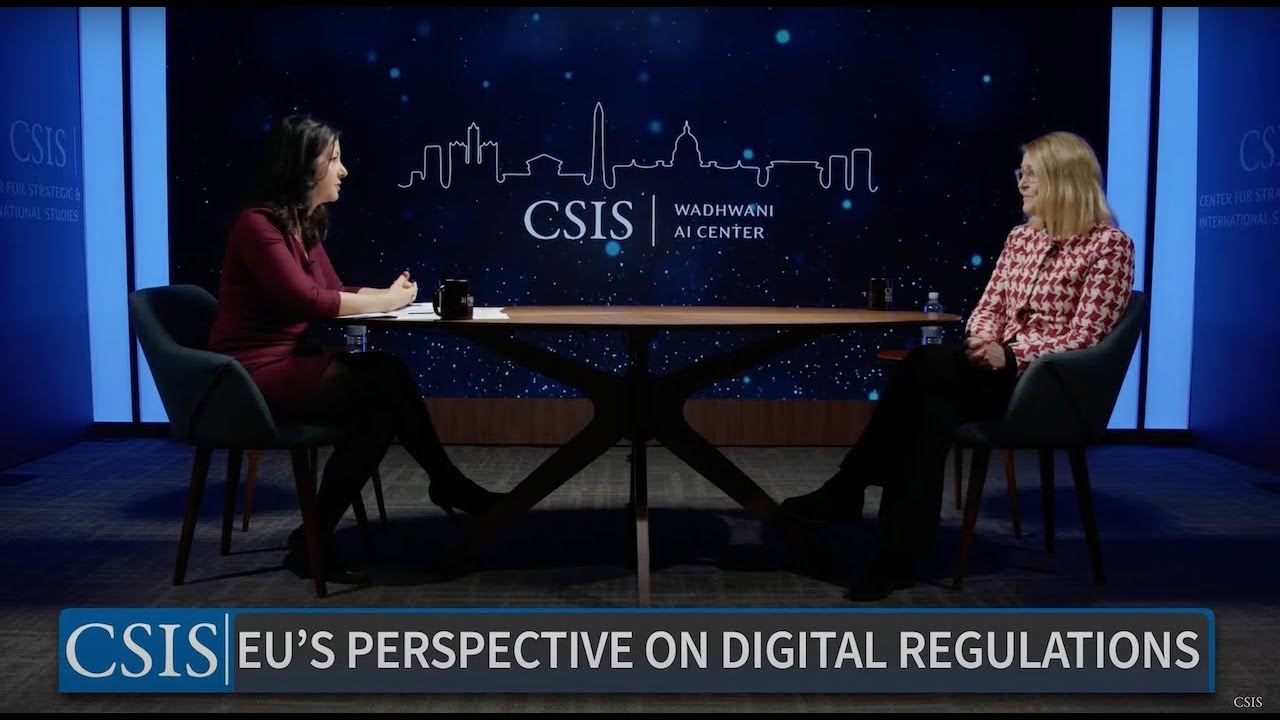 EU&rsquo;s Perspective on Digital Regulations with the Lead Negotiator of the Digital Services Act