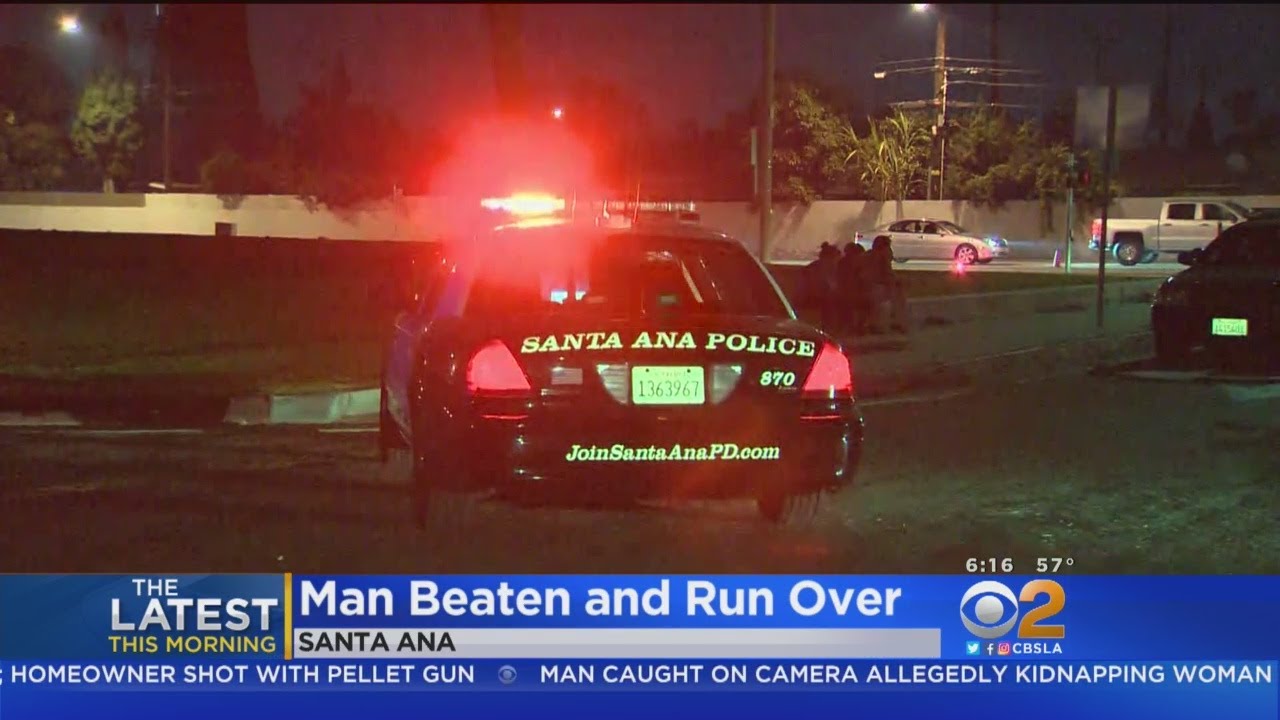 Man Dies After Being Beaten, Run Over In Santa Ana Park