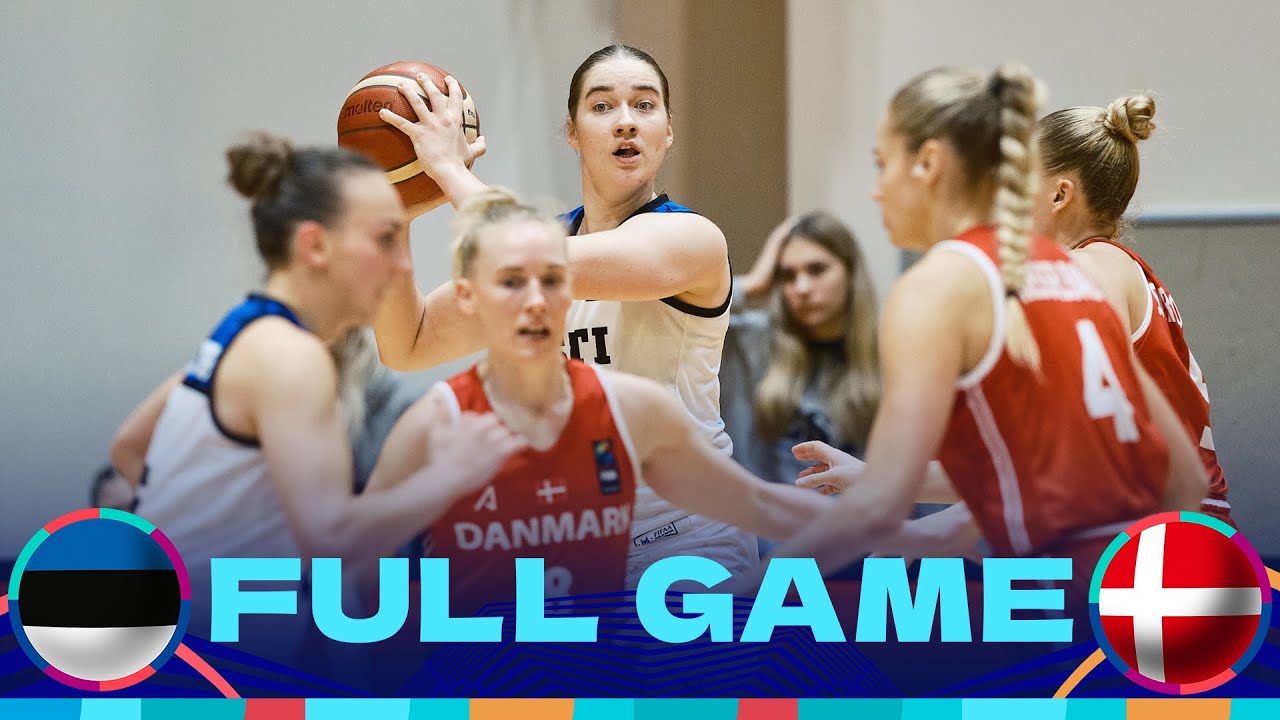 Estonia v Denmark | Full Basketball Game | FIBA Women's EuroBasket 2025 Qualifiers