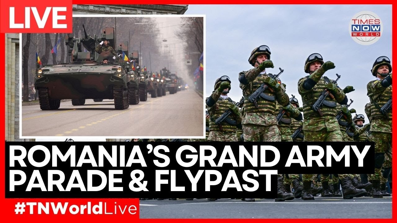 Romania Military Parade LIVE | Bucharest Celebrates National Day with Massive&nbsp;Troop&nbsp;Display