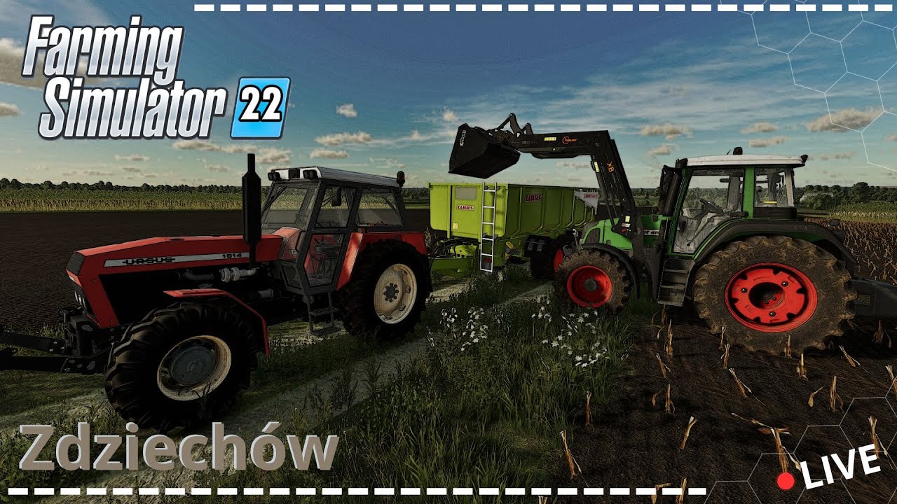 🟠FS 22🌾 Zdziechów 🐔 #2 Pierwsze zbiory bel oraz żniwa