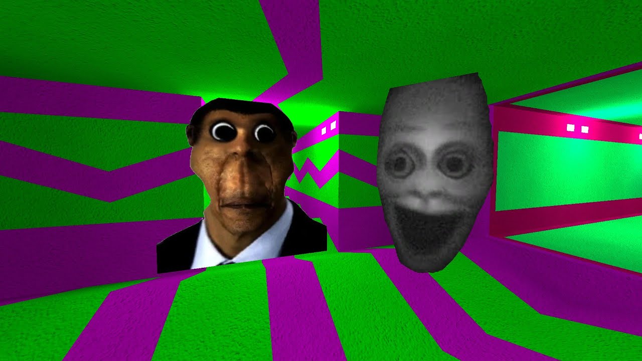 Обунга Обунга и жонглер Nextbot gmod в Параллаксе