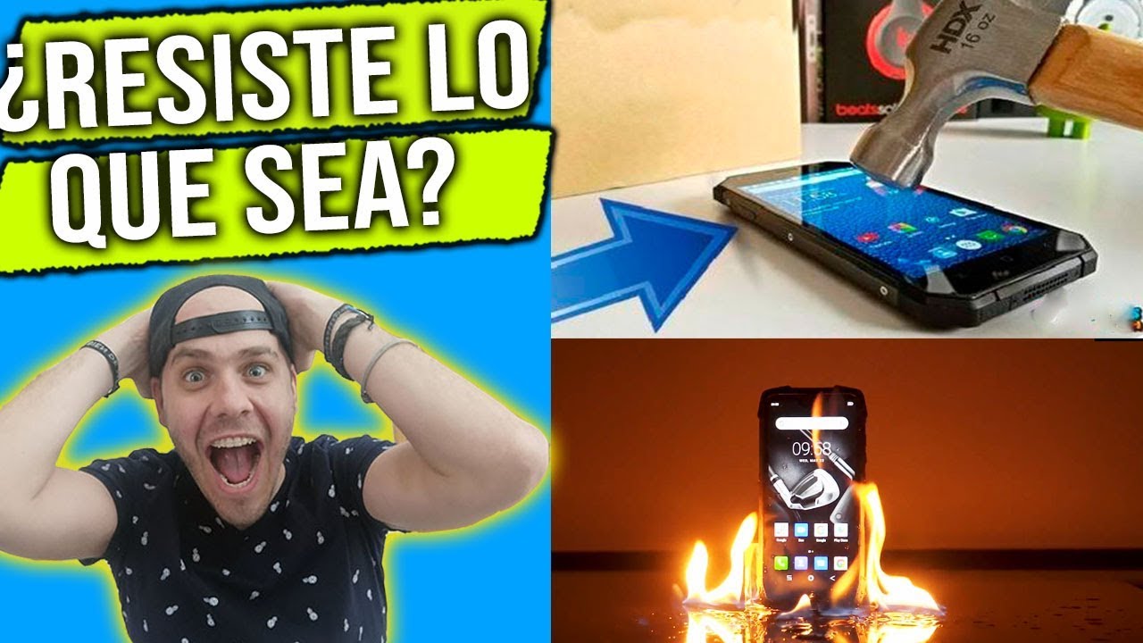El celular mas resistente del mundo &iquest;funciona? Pongamoslo a prueba Black view BV9700 pro