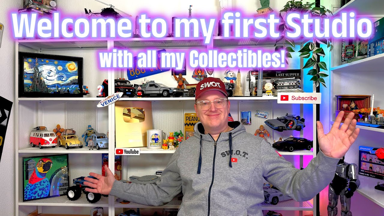 I Finally Set Up My New Studio – Welcome to My Mancave! #swot #swabianontour #room #nostalgia 
