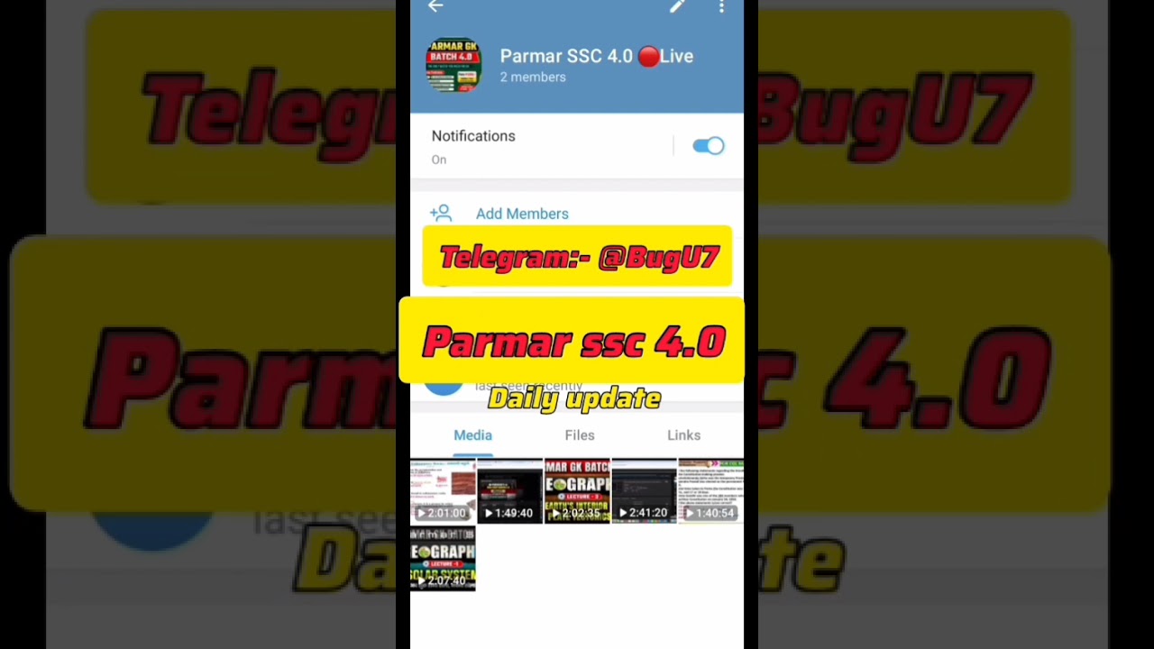 Parmar Ssc Gk 4.0 batch || telegram link 