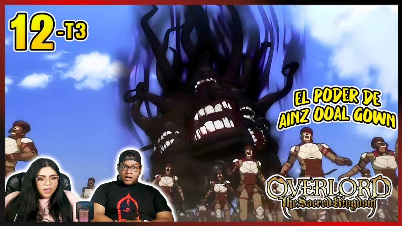 ¡LA SUPREMACÍA DE AINZ ES IMCOMPARABLE! 🔥💀| OVERLORD CAP 12 TEMP 3