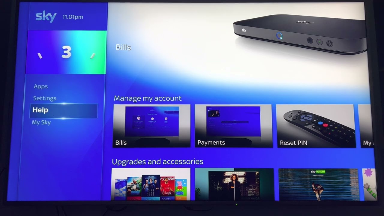 Sky Q Что произойдет, если у вас нет подписки