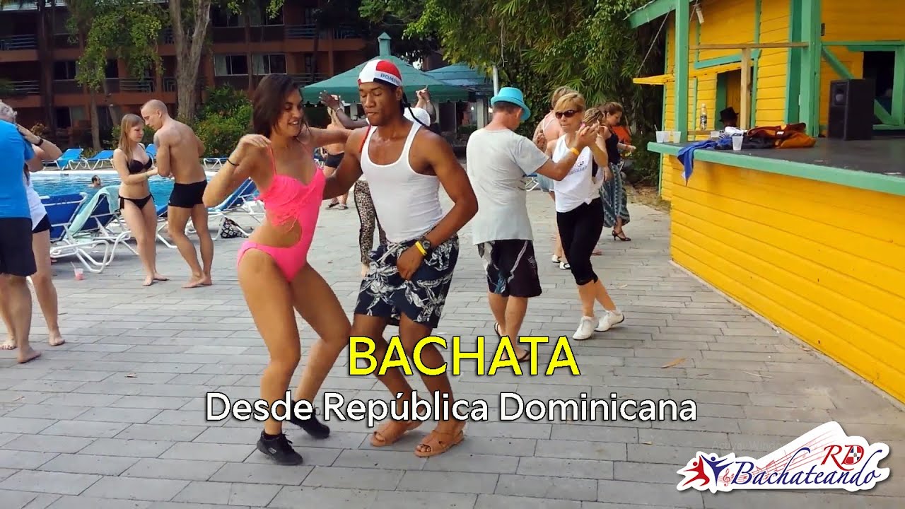 Así Bailan BACHATA Dominicana en pareja | Rodolfo y Verónica | República Dom., Marino Castellano.