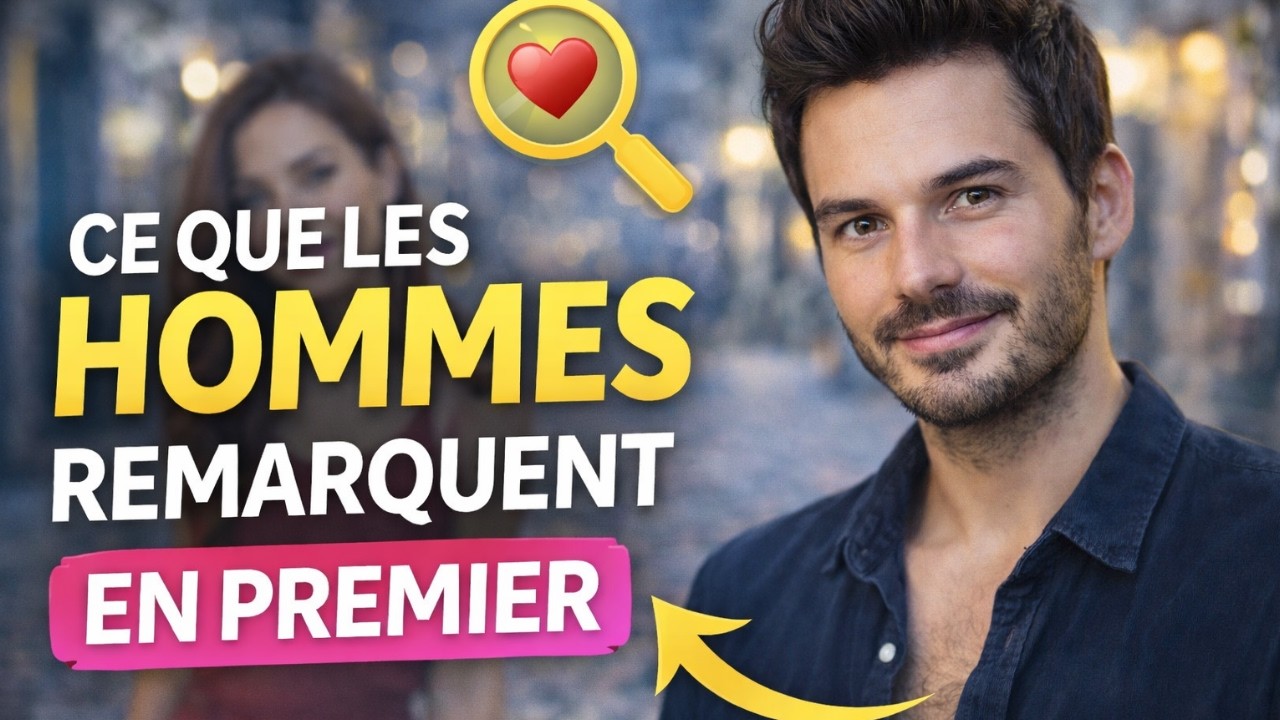 10 choses que les hommes remarquent EN PREMIER chez une femme