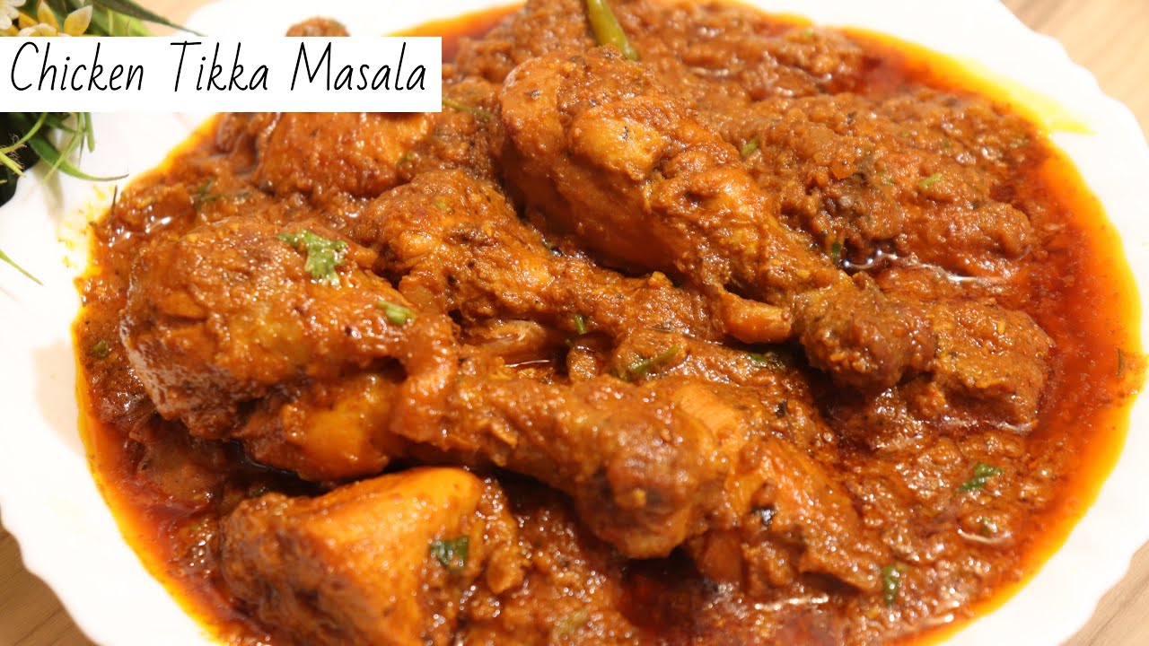 Best Ever Chicken Tikka Recipe | Butter Chicken Tikka With Tomato Gravy