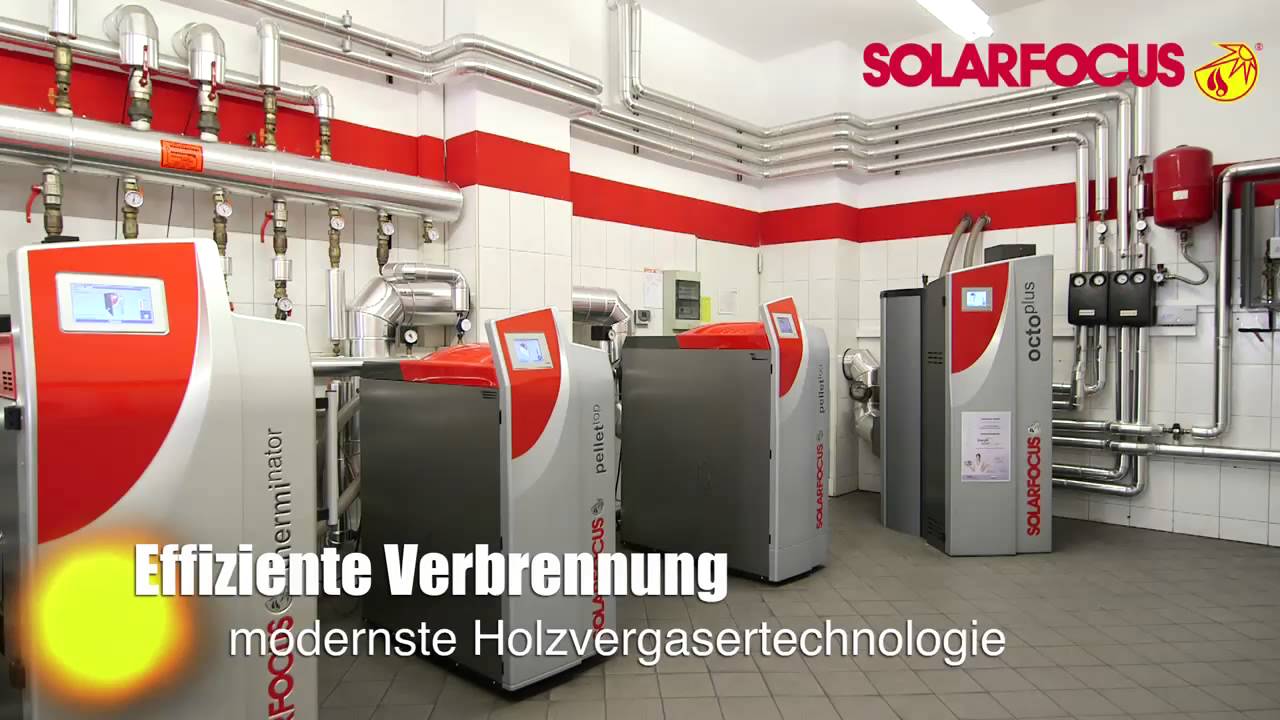 SOLARFOCUS: Pelletsheizung, Biomassekessel und Solaranlagen - Imagevideo