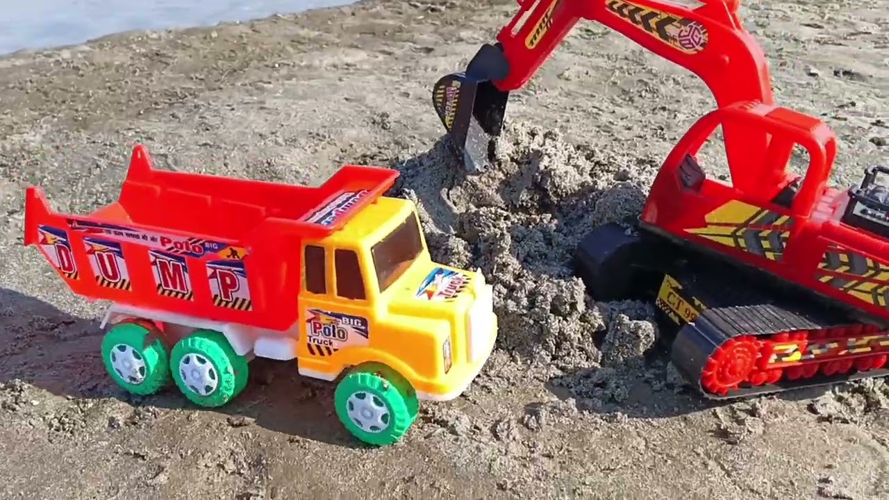 Jcb Damper Truck Loading video 