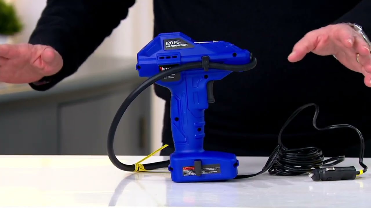 Vector 120 PSI 12V DC Powered Air Compressor on QVC