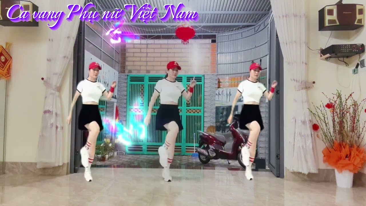SHUFFLE DANCE🌹 CA VANG PHỤ NỮ VIỆT🌹(Bđ. Bích Ngọc).