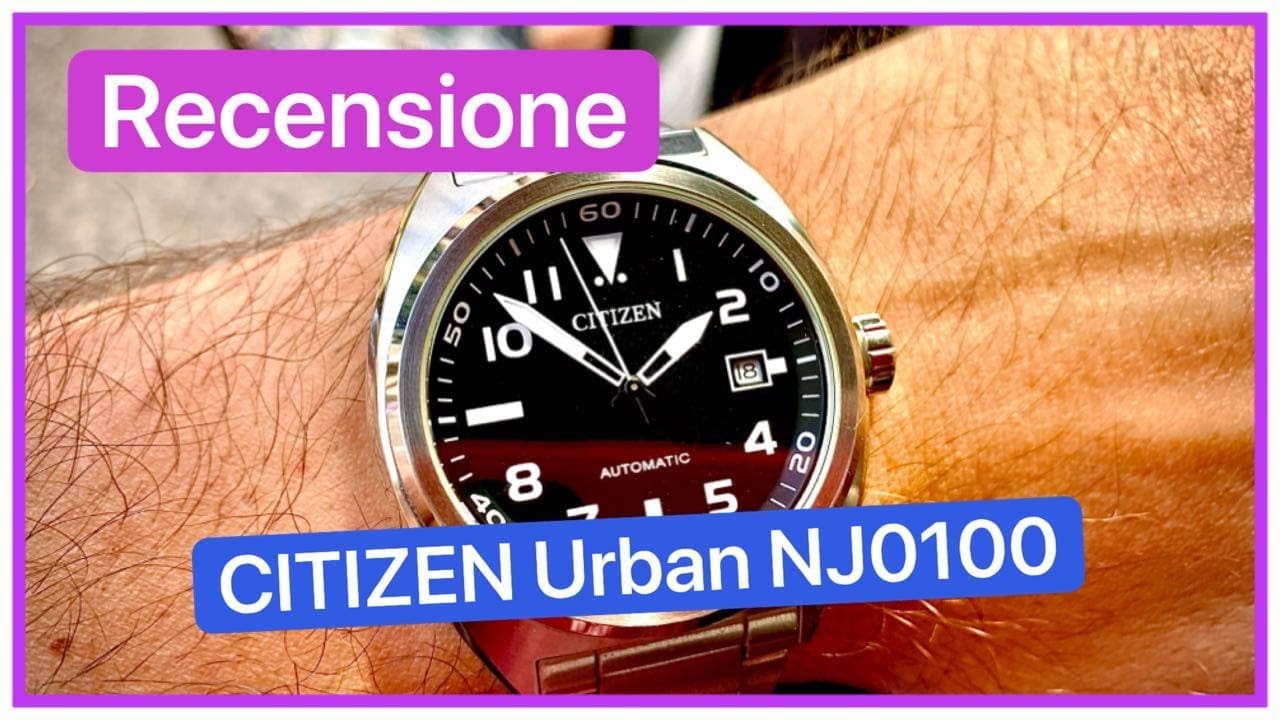 ALTERNATIVA ai SEIKO 5? Recensione CITIZEN NJ0100