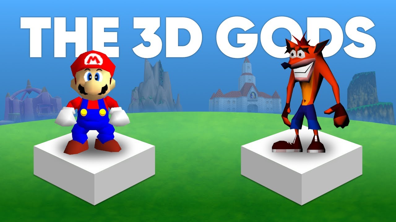 Пионеры 3D-платформенных игр