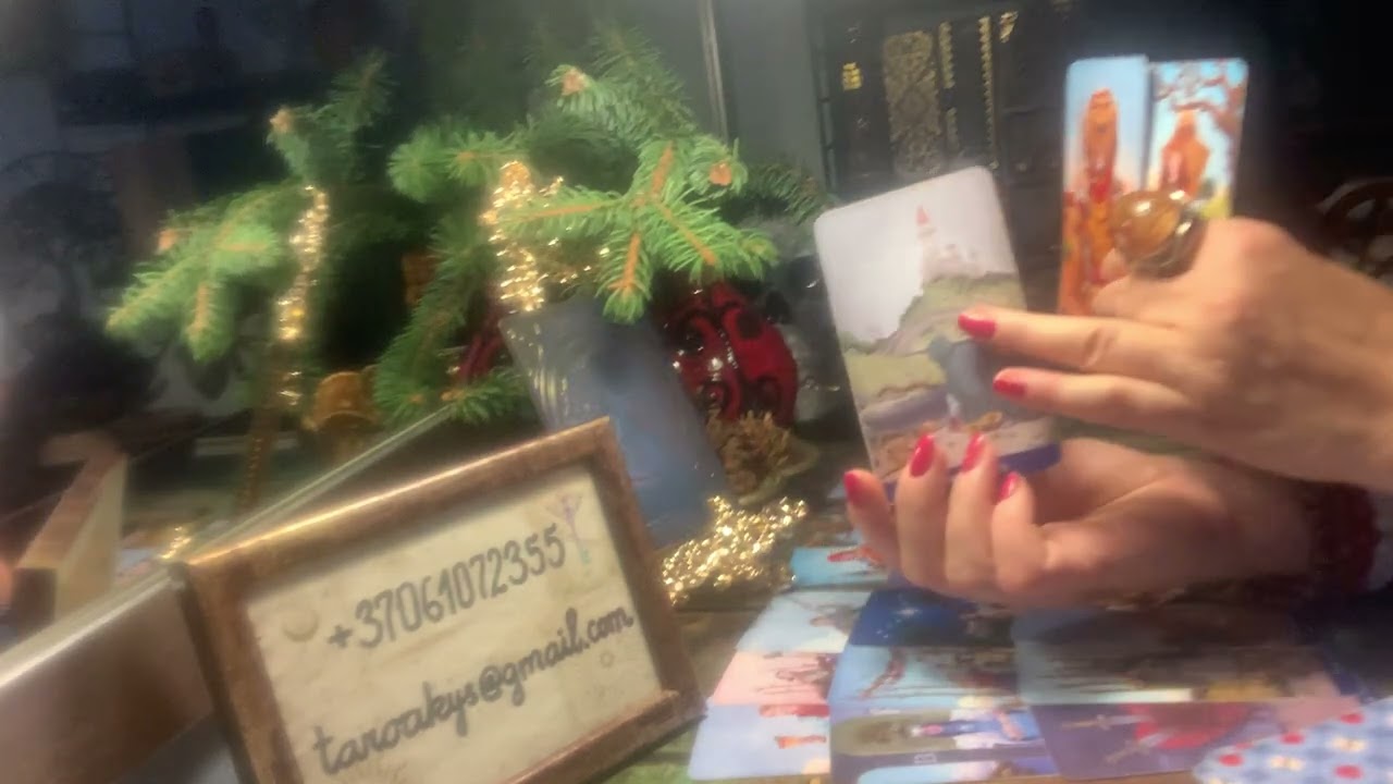 Taro.  Ar su juo viskas baigta? 