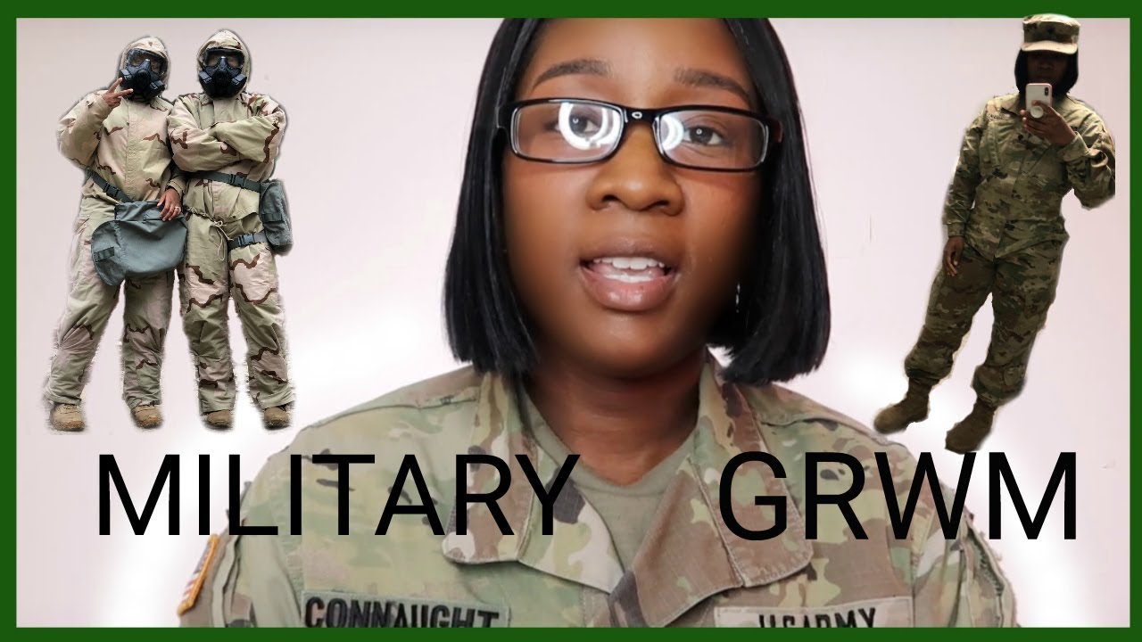 GRWM Military Edition ARMY Hair and Makeup