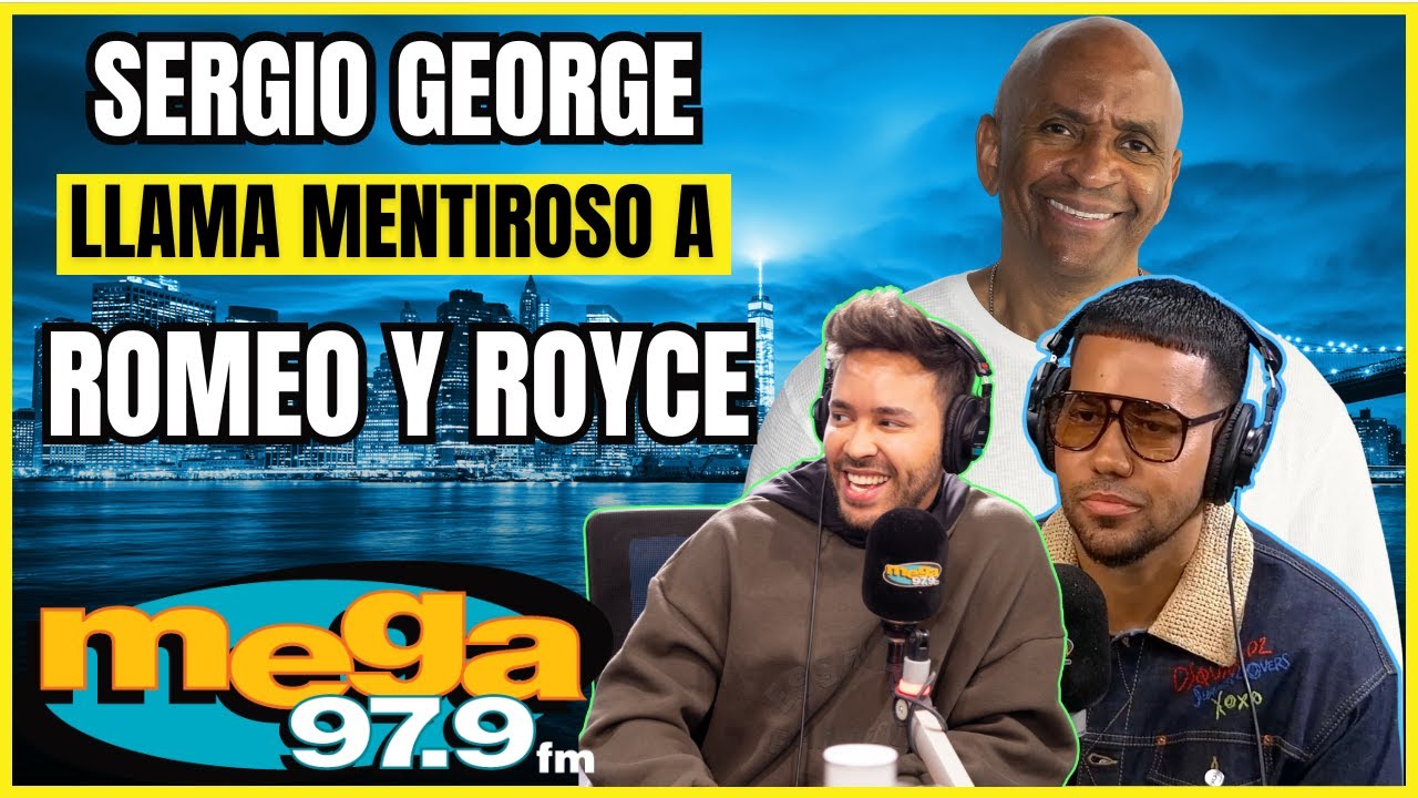 SERGIO GEORGE Dice Romeo Santos y Prince Royce Son Unos Mentiroso
